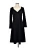 Coldwater Creek Solid Black Cocktail Dress Size 8 - photo 1