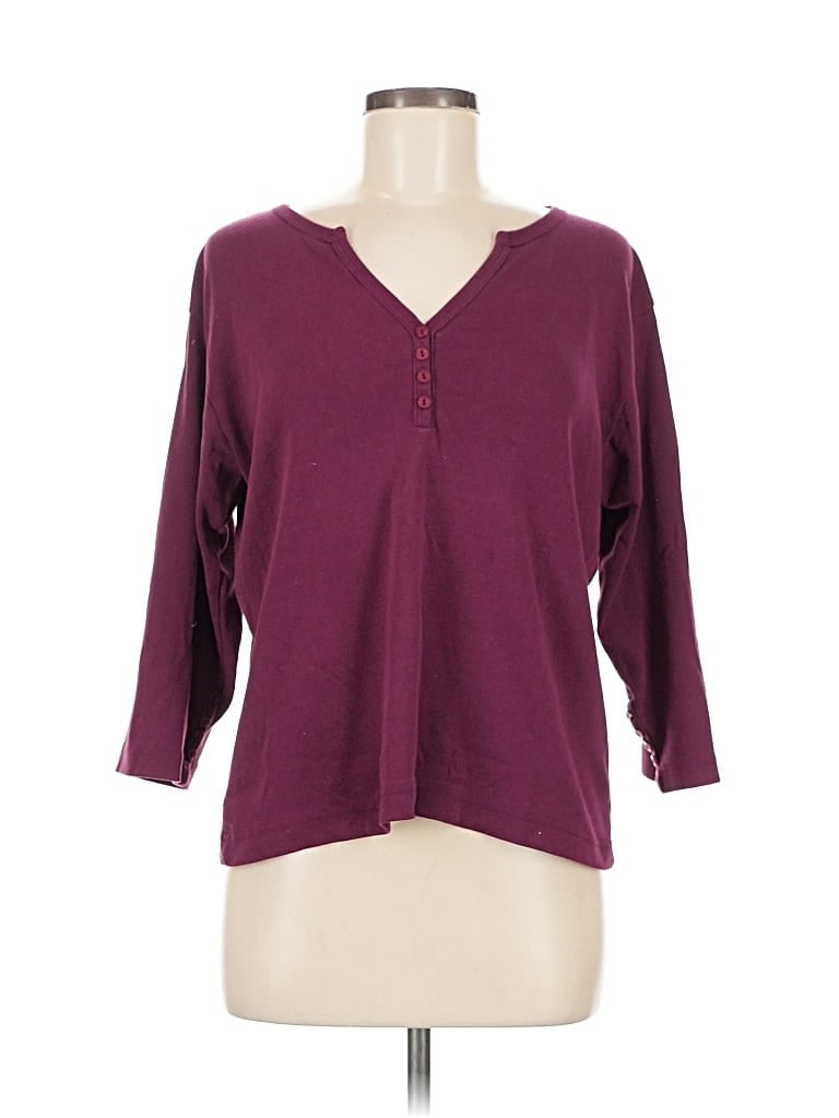 Pre-owned Fashion Bug Cardigan Sweater In Burgundy