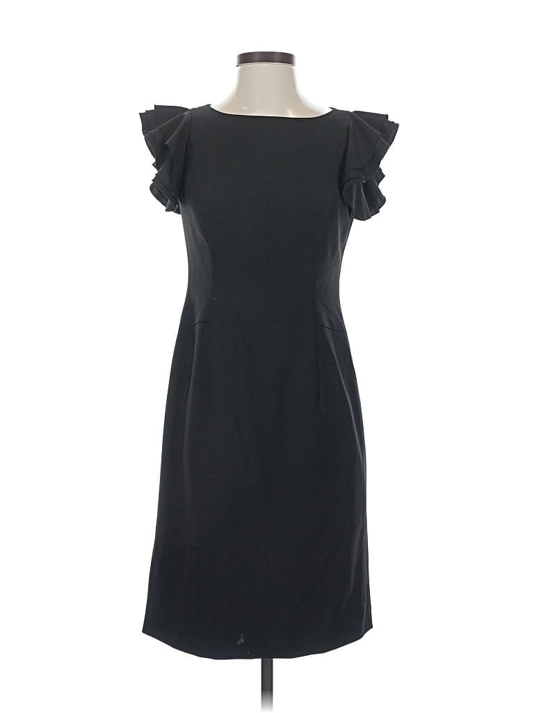 Pre-owned Ann Taylor Cocktail Dress In Black