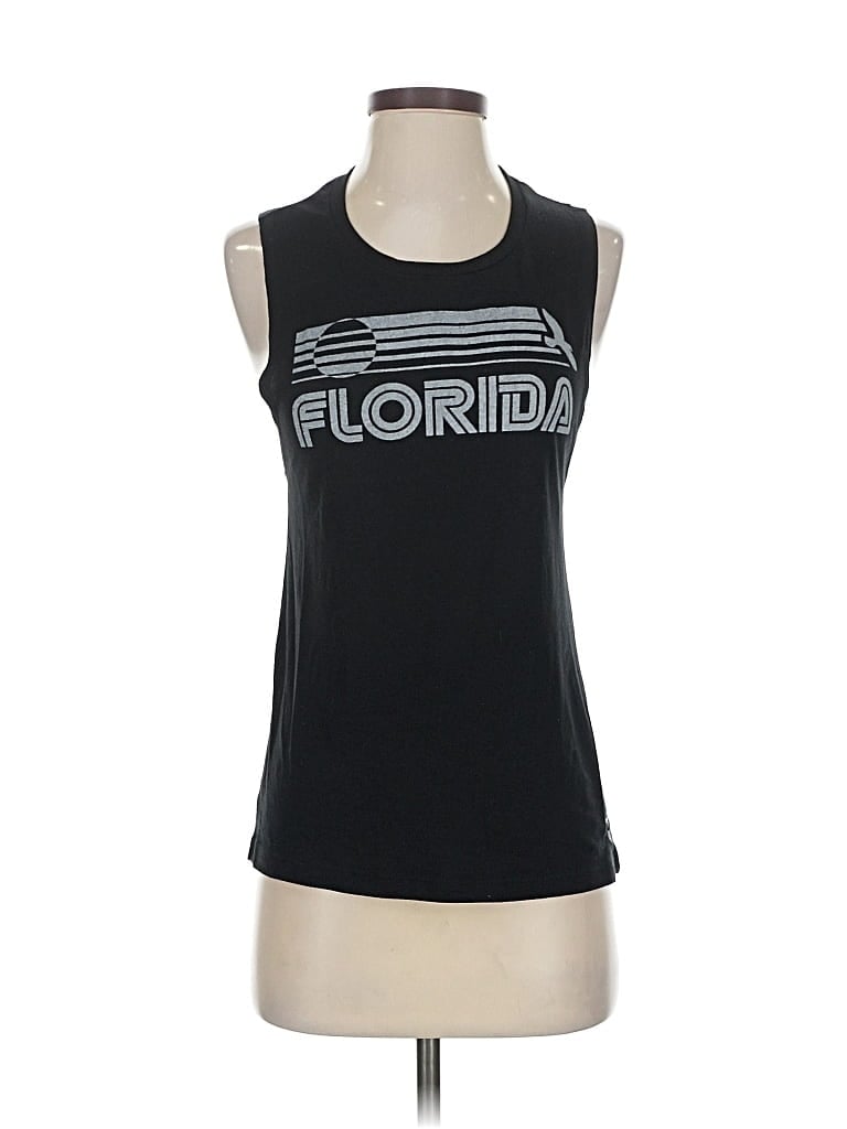 Pre-owned Assorted Brands Sleeveless T-shirt In Black