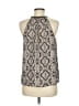 Joie 100% Silk Silver Blouse Size M - photo 2