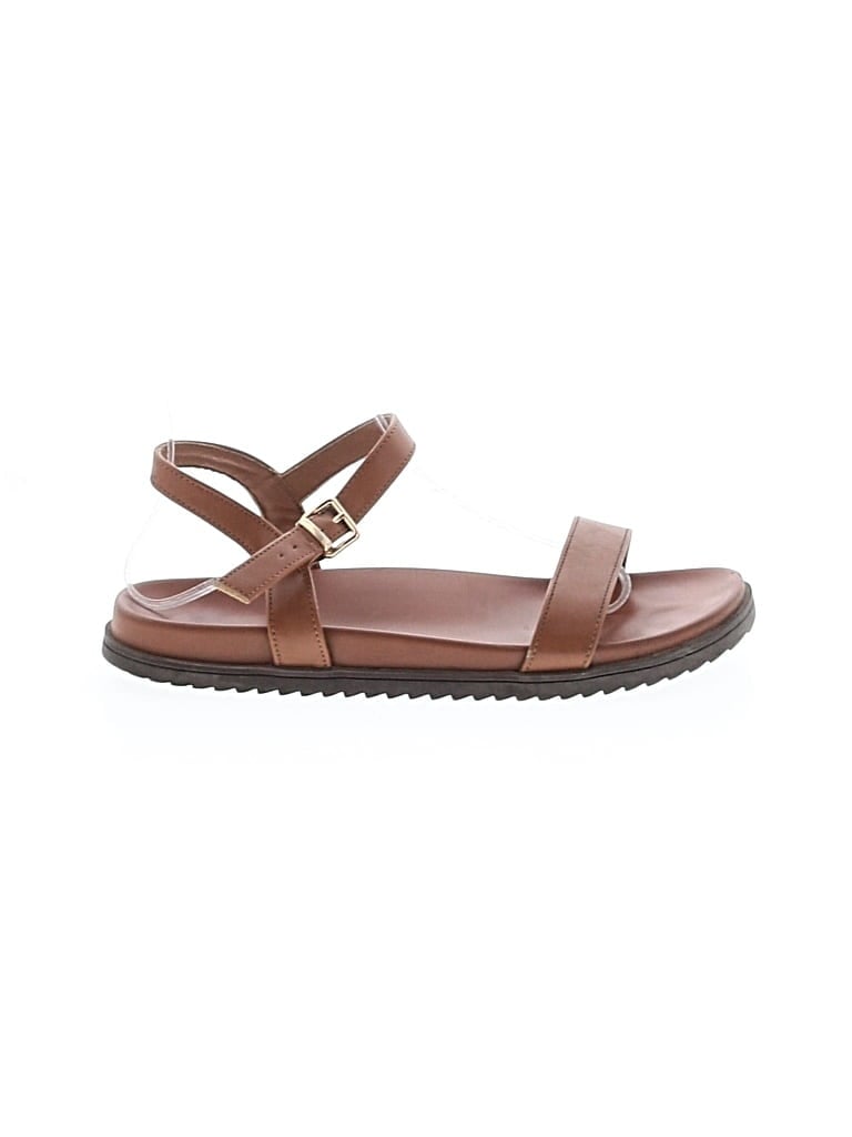Pre-owned Dream Pairs Sandals In Brown