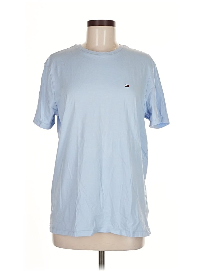 Pre-owned Tommy Hilfiger Short Sleeve T-shirt In Blue