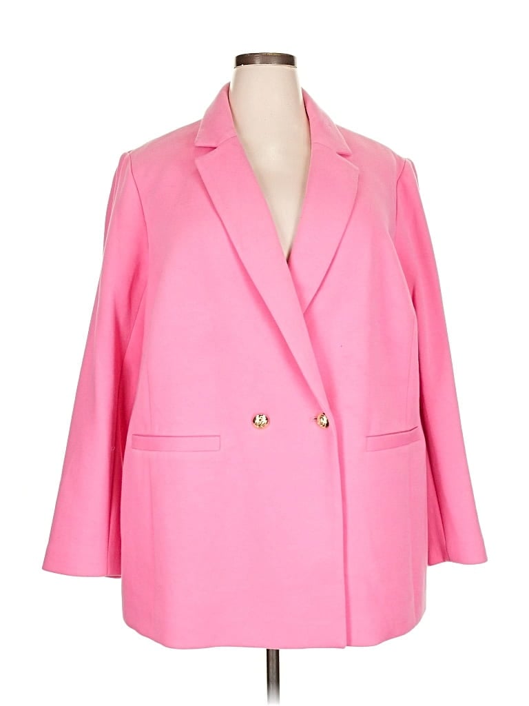 Talbots Blazer Jacket In Pink