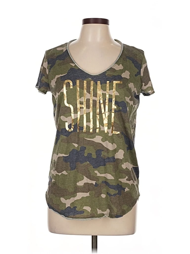 Pre-owned William Rast Short Sleeve T-shirt In Green