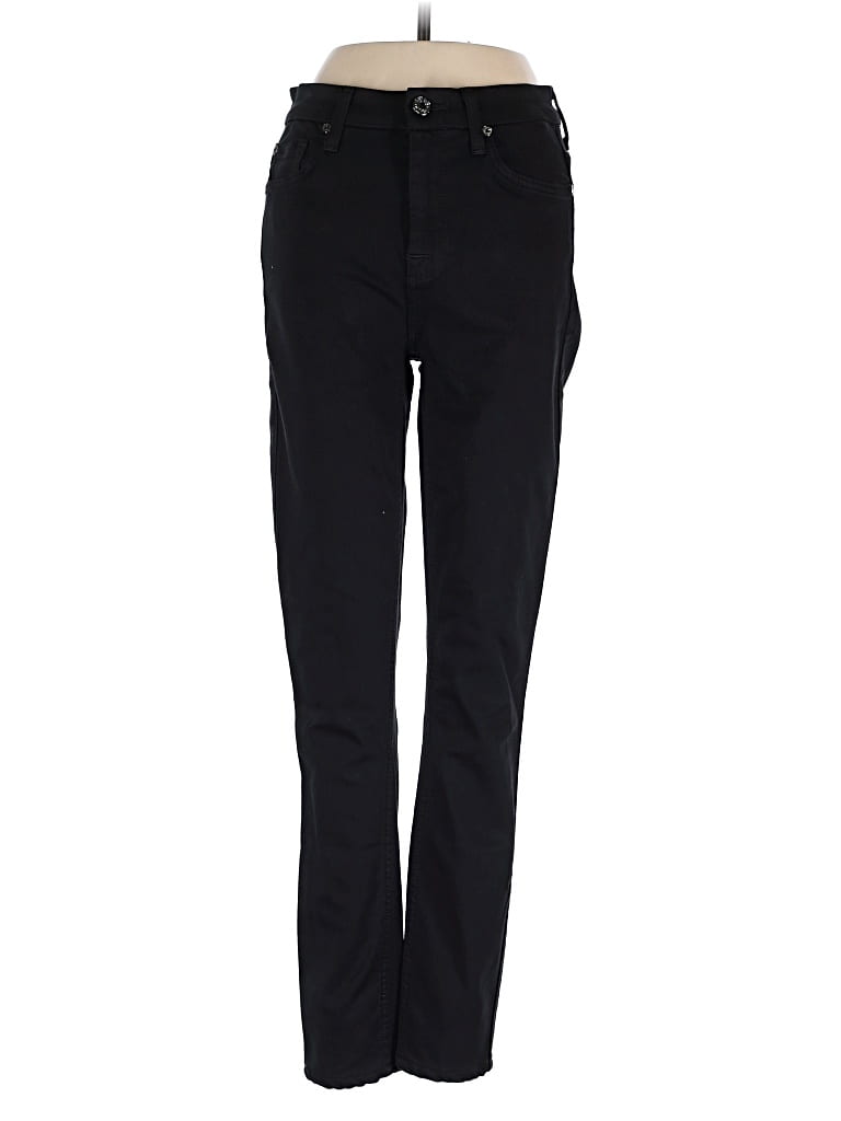 Pre-owned 7 For All Mankind Jeans In Black