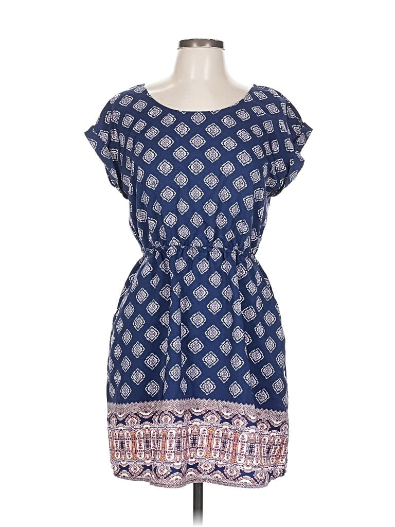 Pre-owned Hippie Rose Casual Dress In Blue