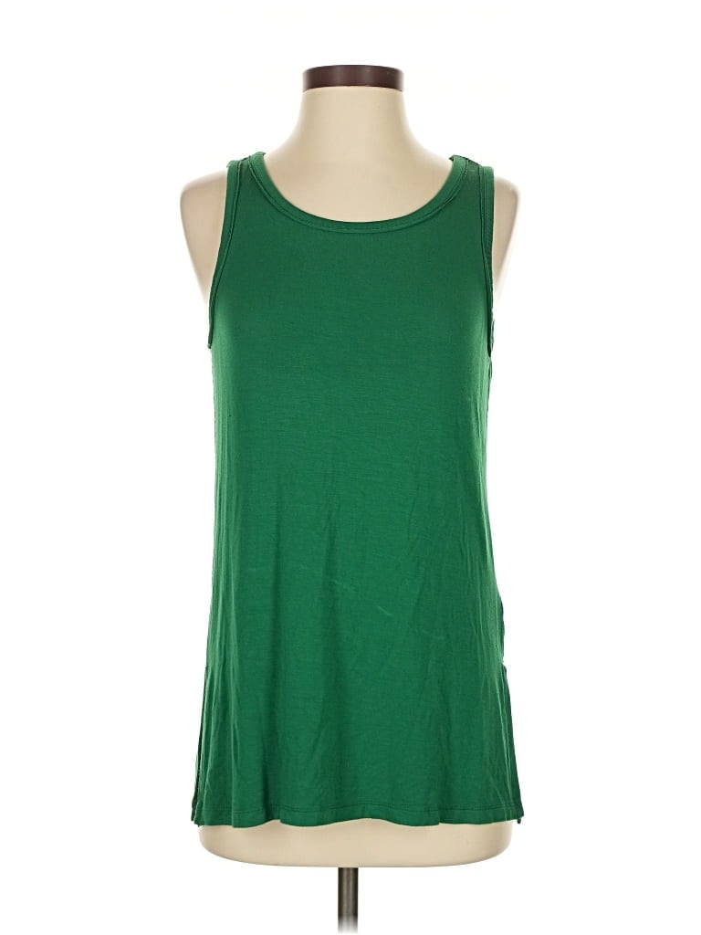 Pre-owned Donna Karan Sleeveless T-shirt In Green