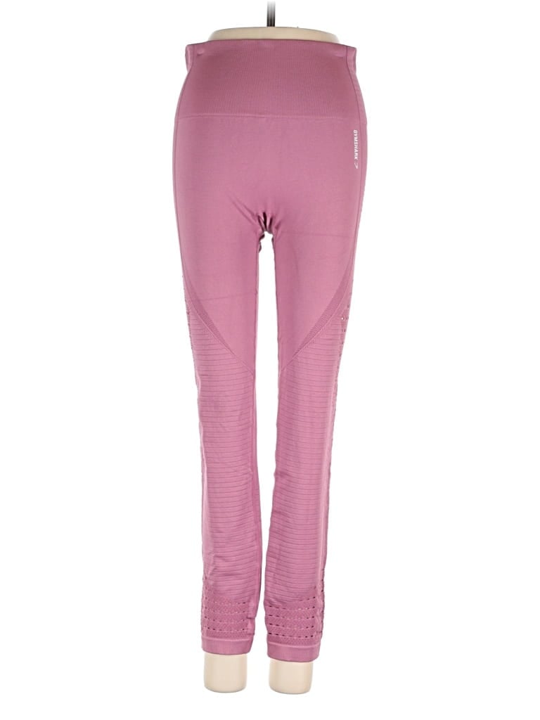 Pre-owned Gymshark Active Pants In Pink