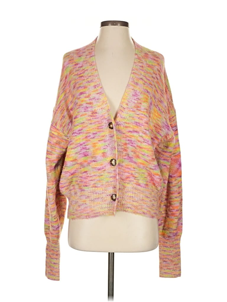 Pre-owned Urban Outfitters Cardigan Sweater In Pink