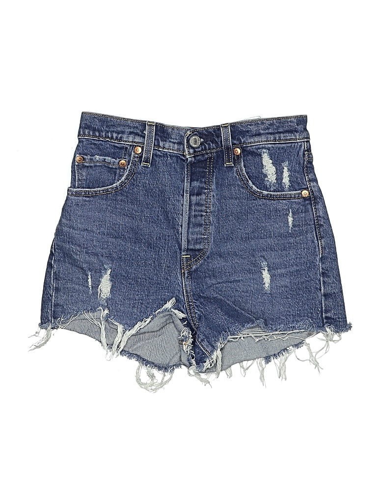 Pre-owned Levi's Denim Shorts In Blue