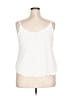 Torrid White Sleeveless Blouse Size 2X Plus (2) - photo 2