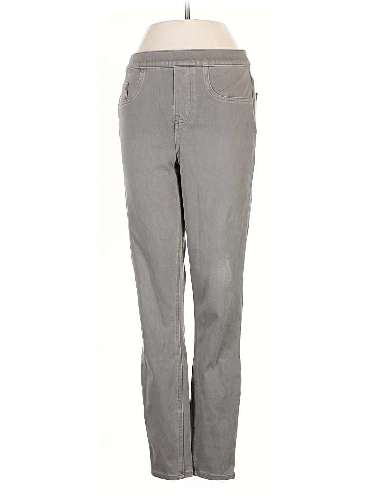 Pre-owned Spanx Jeggings In Gray