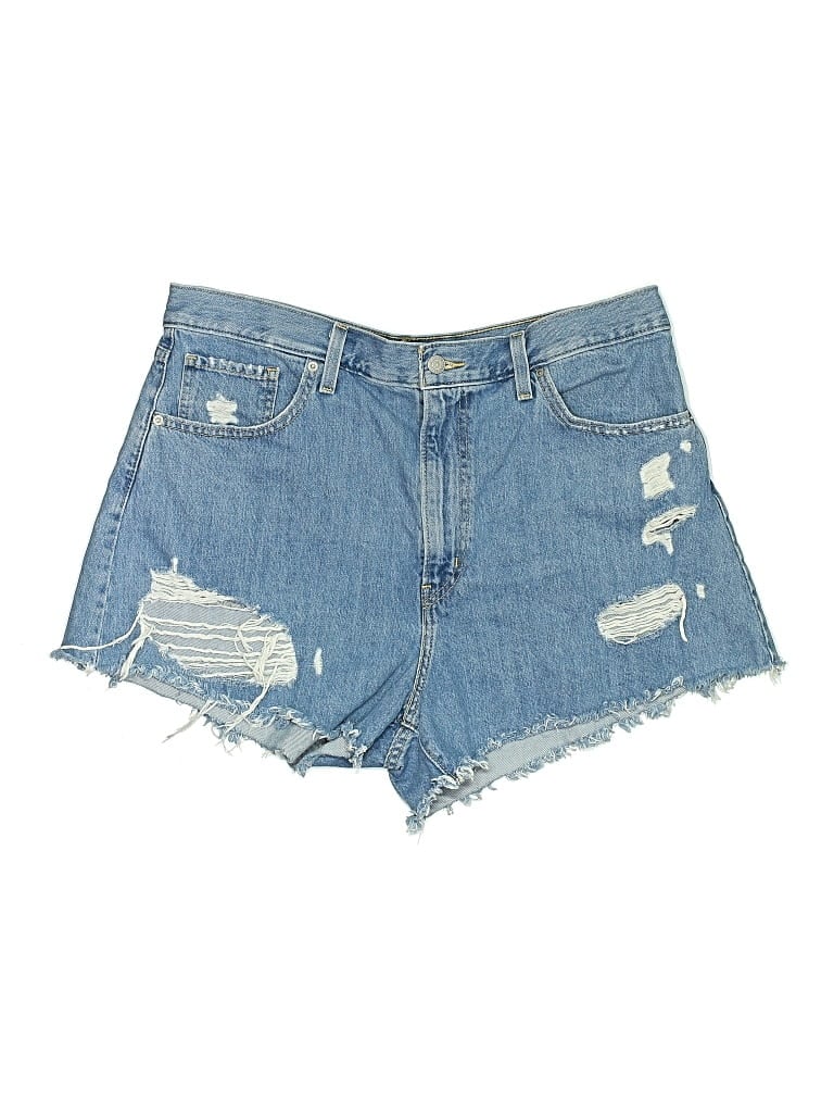 Pre-owned Levi's Denim Shorts In Blue