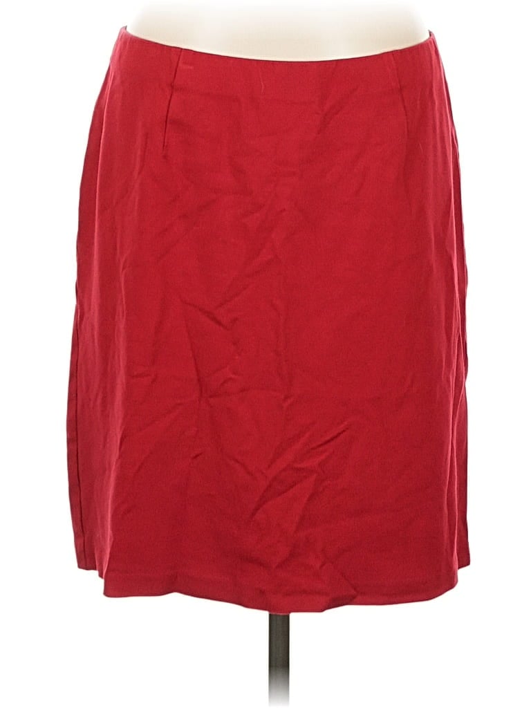Pre-owned Jjill Casual Skirt In Red