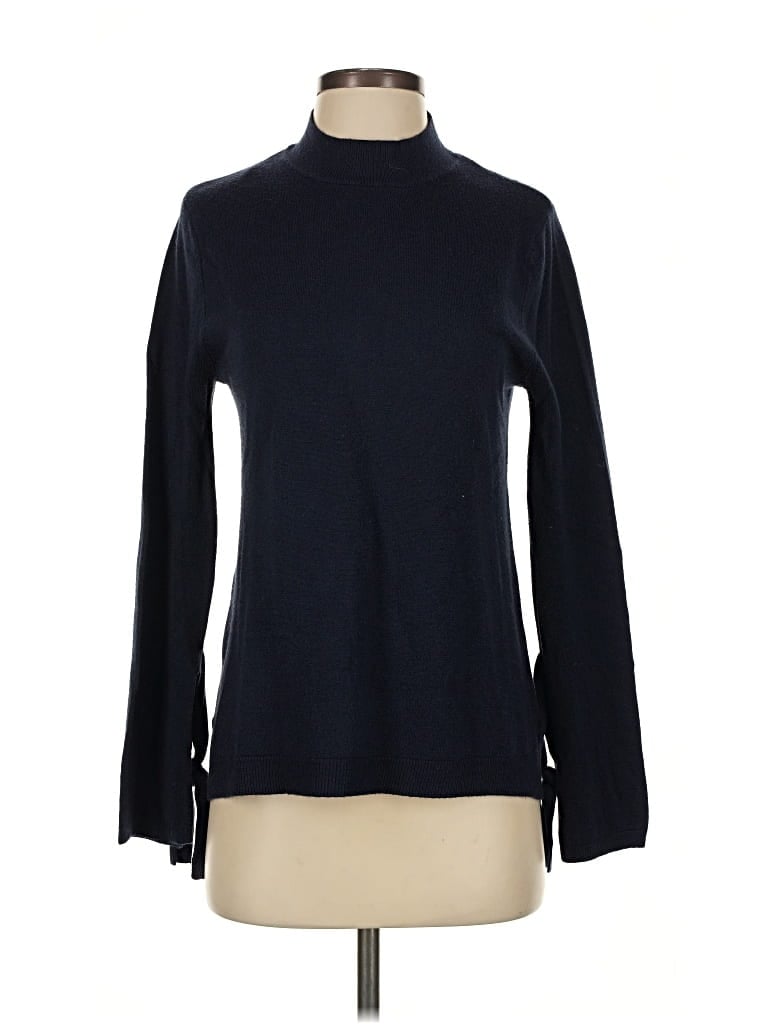 Pre-owned Primark Turtleneck Sweater In Blue