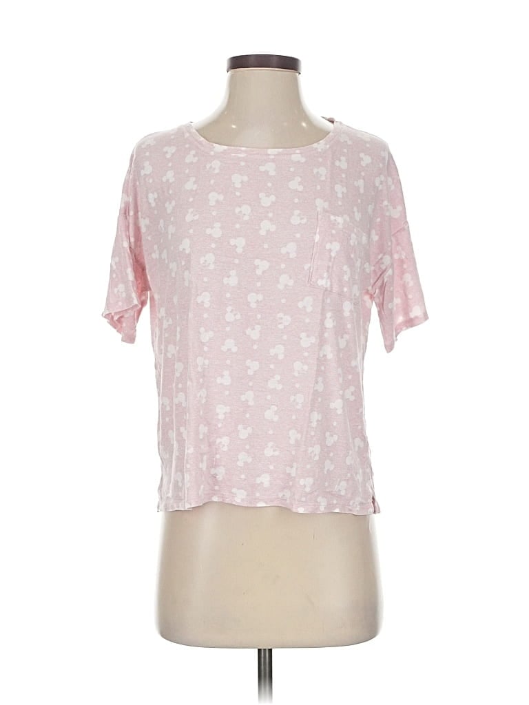 Pre-owned Disney Short Sleeve T-shirt In Pink