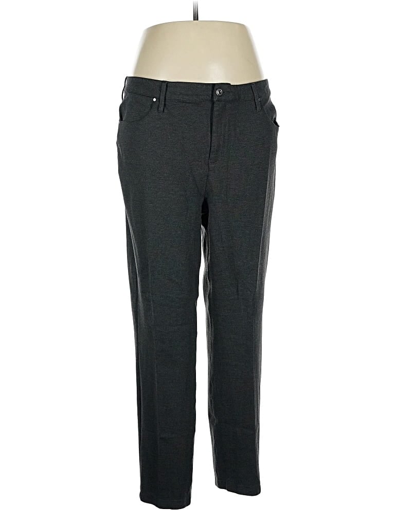 Pre-owned Chico's Dress Pants In Gray