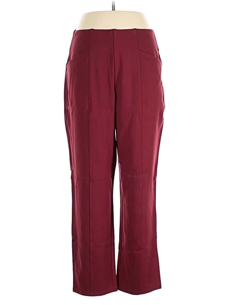 Pre-owned Old Navy Casual Pants In Burgundy
