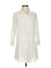 L Space 100% Rayon Ivory 3/4 Sleeve Button-Down Shirt Size XS - Sm - photo 1