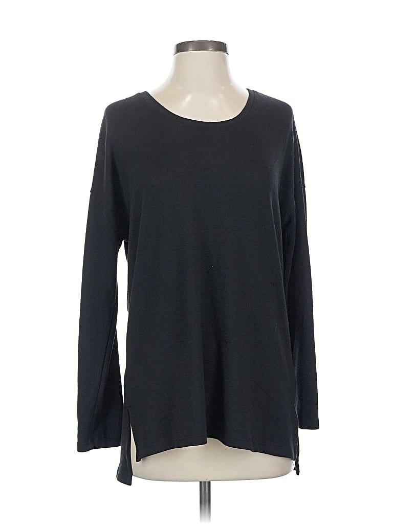 Pre-owned Banana Republic Long Sleeve T-shirt In Gray