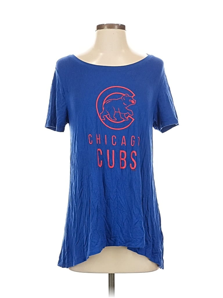 Genuine Merchandise By Team Athletics Short Sleeve T-shirt In Blue