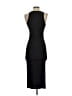 Topshop 100% Polyester Solid Black Cocktail Dress Size 4 - photo 2