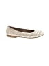 Taryn Rose Metallic Ivory Tan Flats Size EU 39 1/2 - photo 1