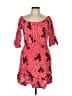 Gap 100% Rayon Red Cocktail Dress Size L - photo 1