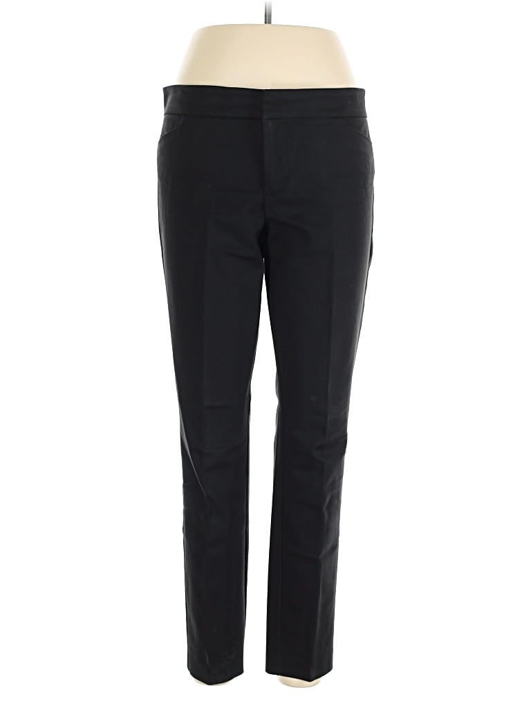 Pre-owned Ecru Dress Pants In Black