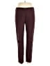 Ecru Burgundy Casual Pants Size 10 - photo 1