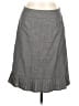 Pendleton Houndstooth Gray Casual Skirt Size 10 - photo 1