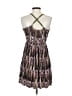 Bebe Print Purple Cocktail Dress Size XS - photo 2