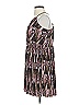 Bebe Print Purple Cocktail Dress Size XS - photo 5