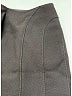 Valentino 100% Wool Black Brown Wool Skirt Size 8 - photo 4