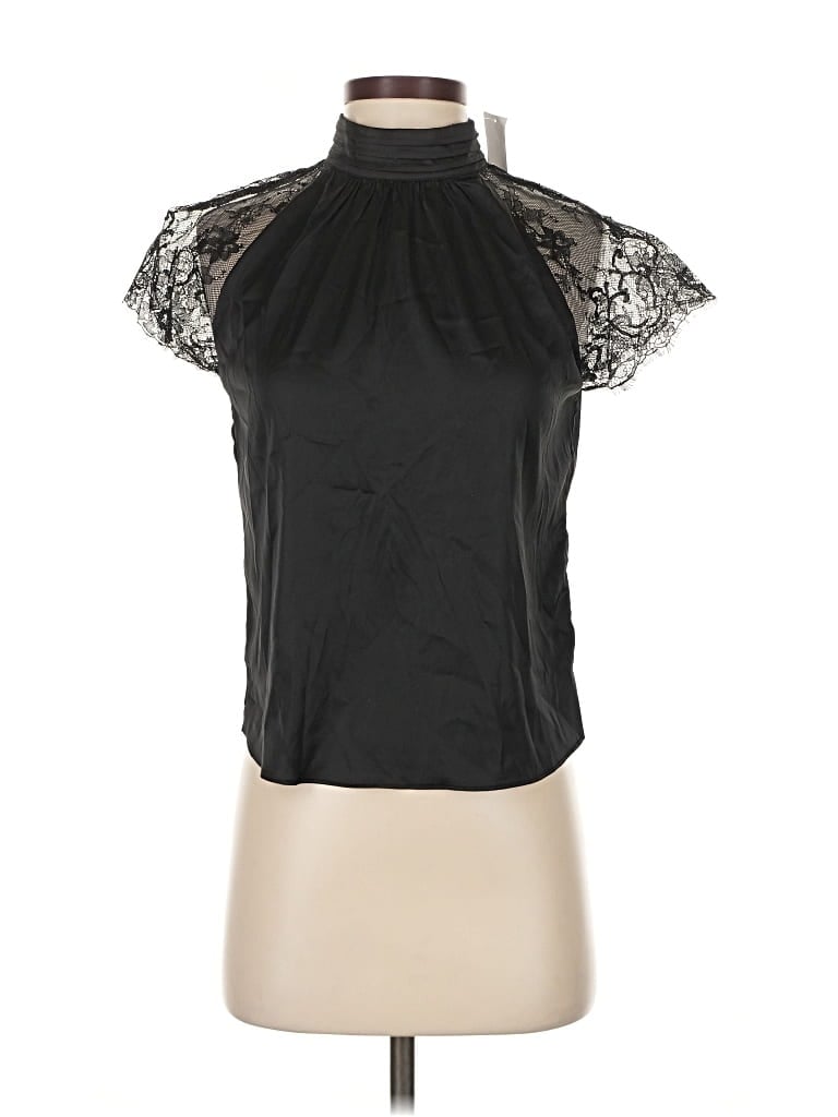 Pre-owned Heartloom Tank Top Black Halter Neckline Tops