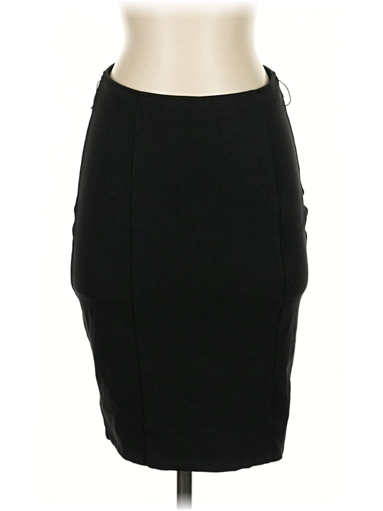 Pre-owned Alice And Olivia Alice + Olivia Formal Skirt In Black