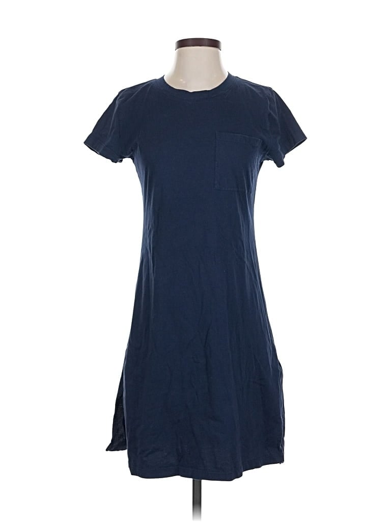 Pre-owned Jcrew Casual Dress In Blue