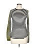 Akris Punto 100% Wool Stripes Green White Wool Pullover Sweater Size 10 (estimated) - photo 1