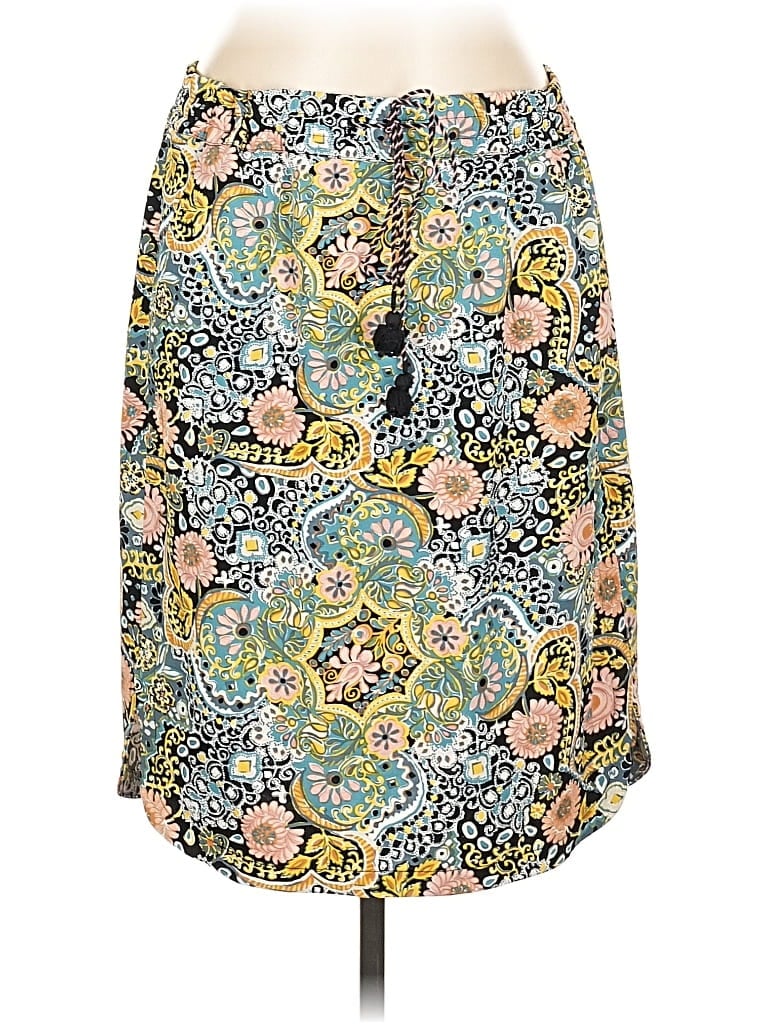 Pre-owned Ann Taylor Loft Casual Skirt In Yellow