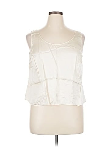 Carmen Marc Valvo Sleeveless Blouse (view 1)