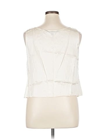 Carmen Marc Valvo Sleeveless Blouse (view 2)