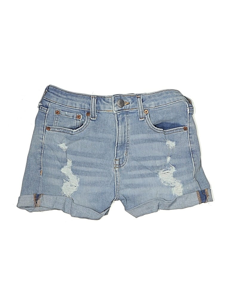 Pre-owned Aéropostale Denim Shorts In Blue