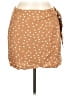 L Space 100% Rayon Polka Dots Tan Casual Skirt Size L - photo 1