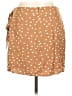 L Space 100% Rayon Polka Dots Tan Casual Skirt Size L - photo 2