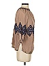 Rungolee Tan 3/4 Sleeve Blouse Size XS - photo 4