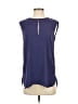 J.Crew 100% Polyester Blue Sleeveless Blouse Size 4 - photo 1