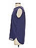 J.Crew 100% Polyester Blue Sleeveless Blouse Size 4 - photo 5