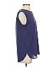 J.Crew 100% Polyester Blue Sleeveless Blouse Size 4 - photo 4