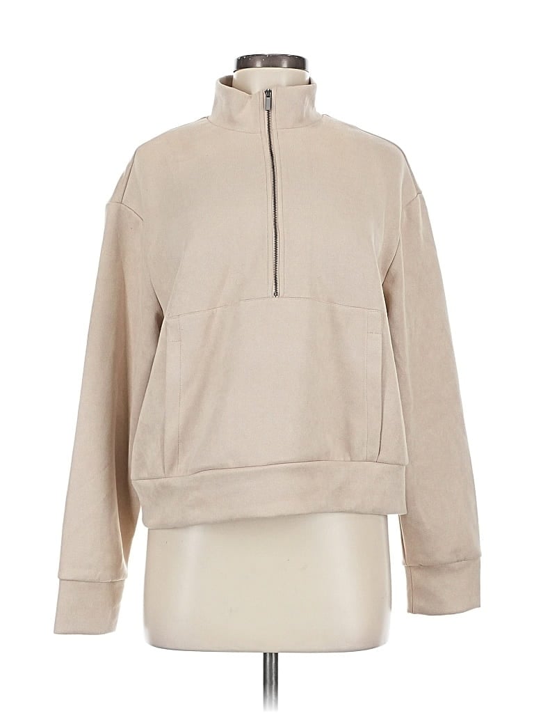 Pre-owned T Tahari Sweatshirt In Brown